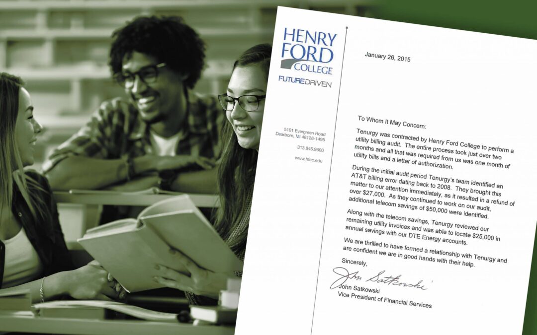 Letter of Recommendation: Henry Ford College